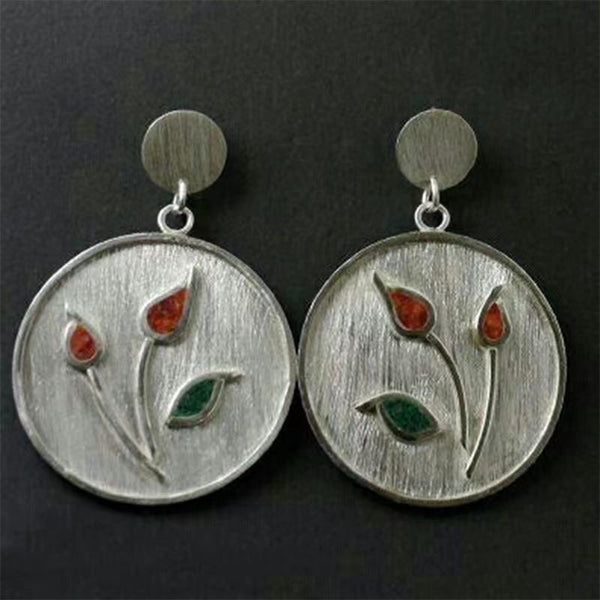 Plant Flower Earrings