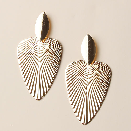 Leaf Pendant Earrings