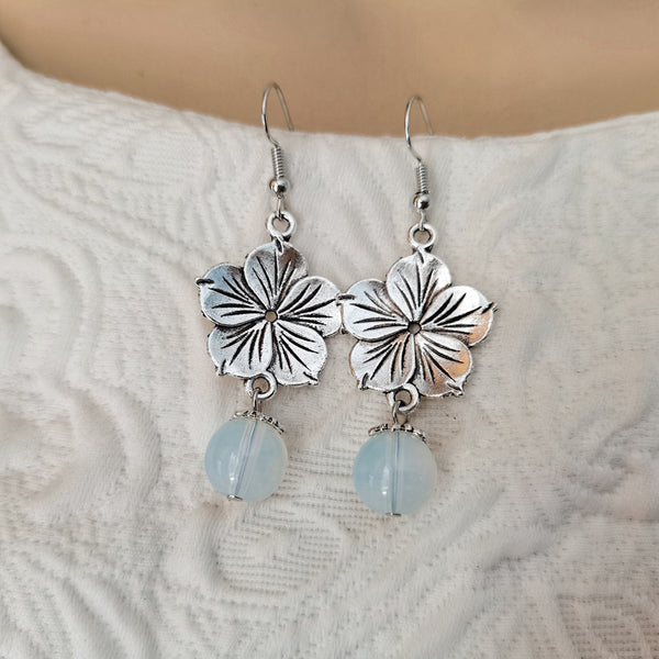 Ethnic Flower Earrings