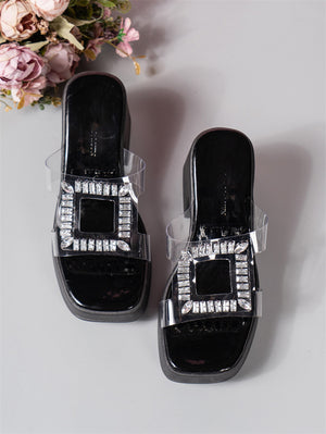 High Heeled Thick Bottom Sandal Slippers