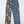 Camouflage Denim Patchwork Pants