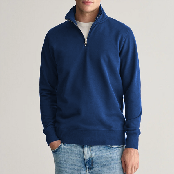 Men's Sophisticated Versatile Business Solid Color Basic Sweater