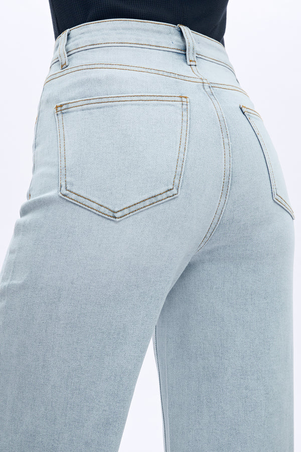 ONESO Wide Leg High Waisted Stretch Baggy Jeans BBL Jeans