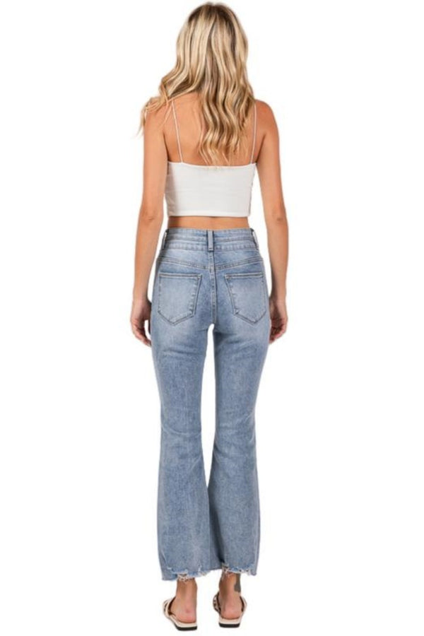 Flare Jeans High Waisted Wide Leg Jeans