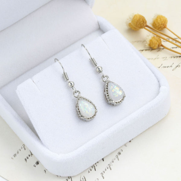 Water Droplet Pendant Earrings