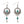 Retro Ethnic Hollow Flower Water Drop Tassel Earrings