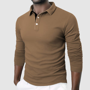 Men's Business Cotton Polo Shirt