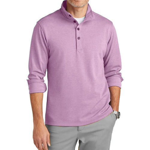 Men's Basic Vintage Polo Long Sleeve