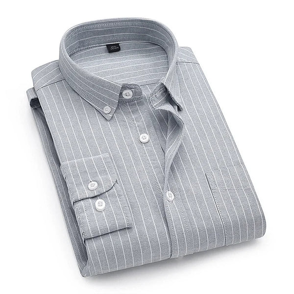 Men's Cotton Oxford Wrinkle Resistant Shirt