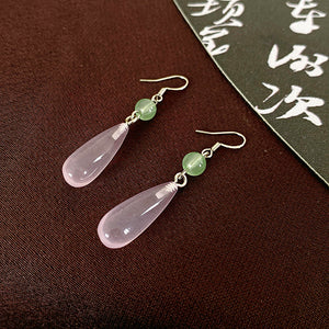 Resin Water Droplet Earrings