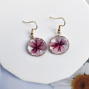 Dried Flower Earrings