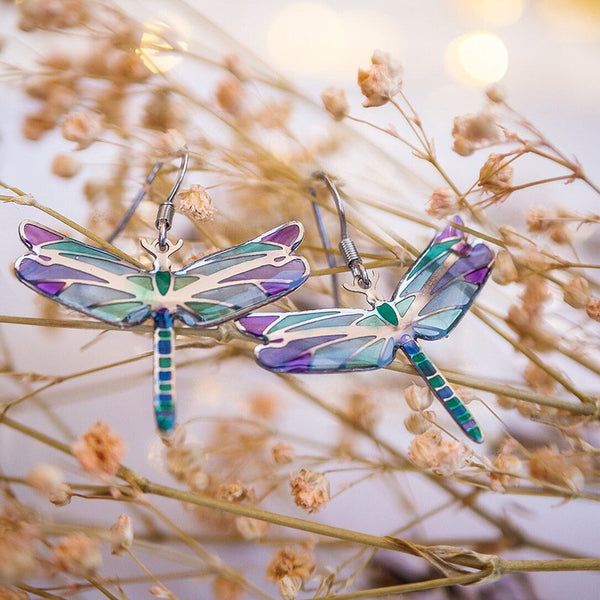 Unique Cute Dragonfly Fairy Earrings