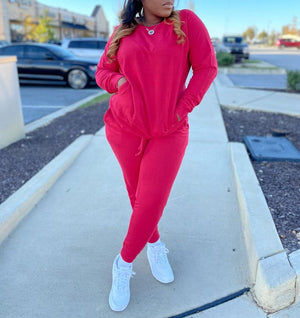 2 Piece Set Sweatshirt Jogging Pants