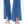 Women High Rise Stretch Flare Distressed Front Slit Jeans BYF1100