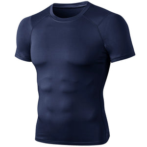 Men's Sport Fitness Quick Dry Short Sleeve