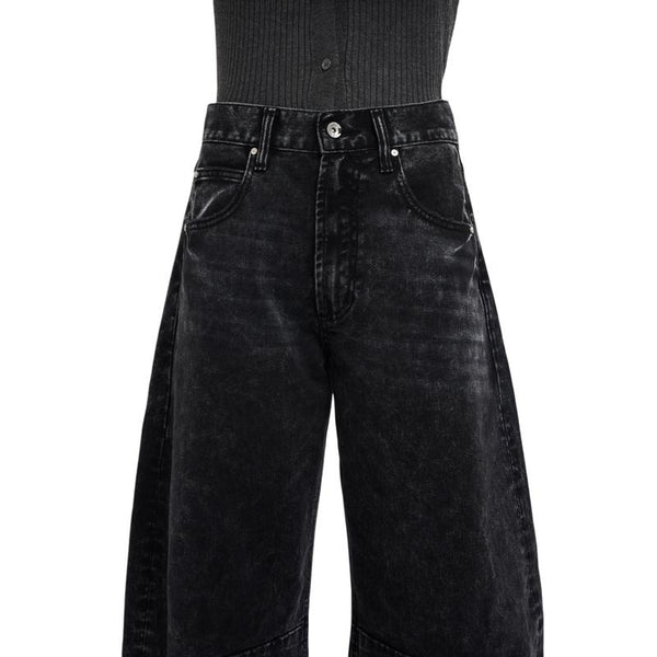 High Waist Vintage Loose Wide Leg Jeans BYOX003