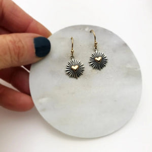 Sunflower T Earrings