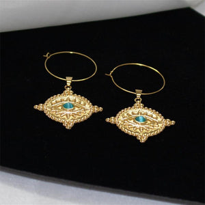 Fashion Pendant Earrings With Horus Eye