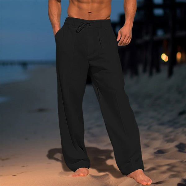 Men's Linen Beach Pants