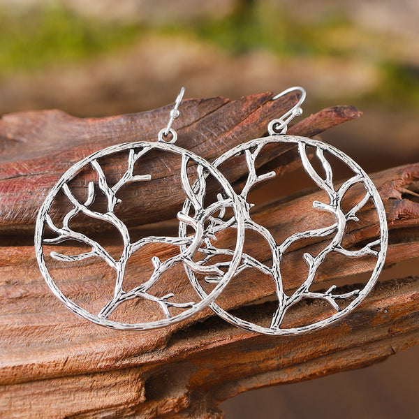 Vintage Tree of Life Earrings