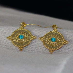 Fashion Pendant Earrings With Horus Eye