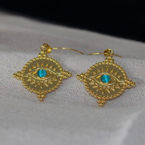 Fashion Pendant Earrings With Horus Eye