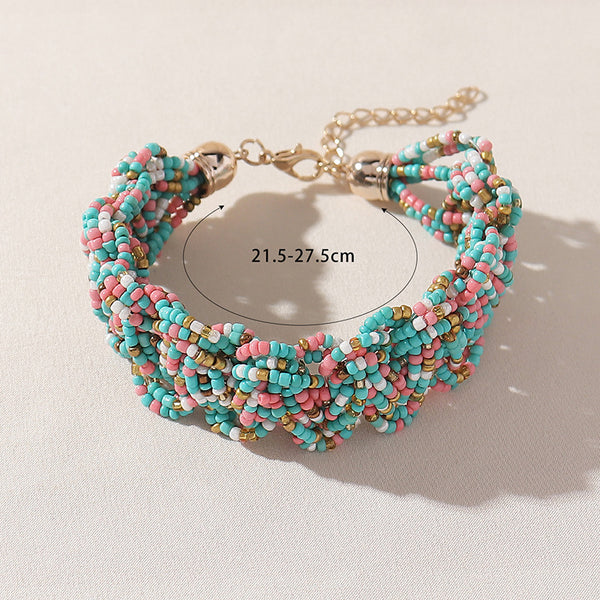 RetroEthnic Style Erotic Rice Bead Bracelets