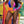 Rainbow Colorblock Swimsuit & Cover Up