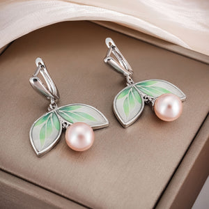 Leaf Shaped Earrings