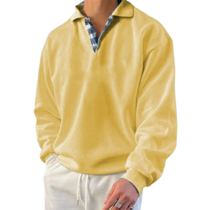 Gentleman Ocean Casual Cashmere Basic Sweater