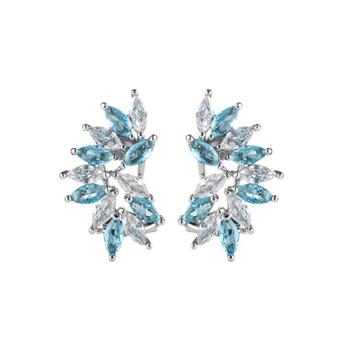 Atmospheric Topaz Color  Earrings