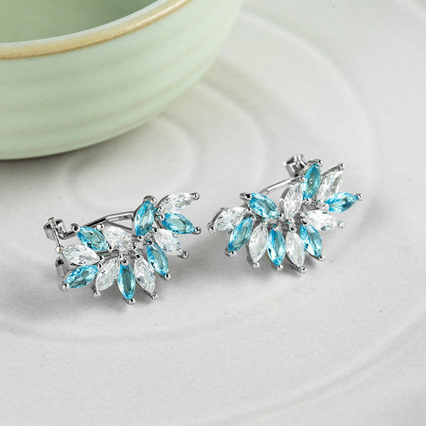 Atmospheric Topaz Color  Earrings