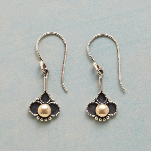 Moonlight Stone Heart Shaped  Earrings