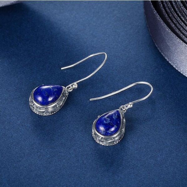 Pattern Water Drop Earrings