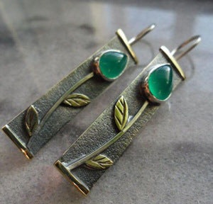 Retro Bronze Earrings