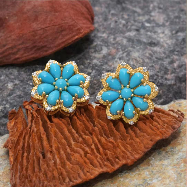 Vintage Turquoise Earrings