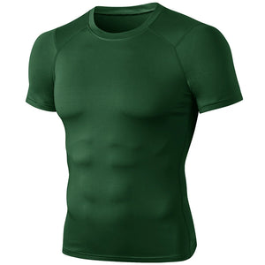 Men's Sport Fitness Quick Dry Short Sleeve