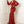 V Neck Long Sleeve Ruched Maxi Dress