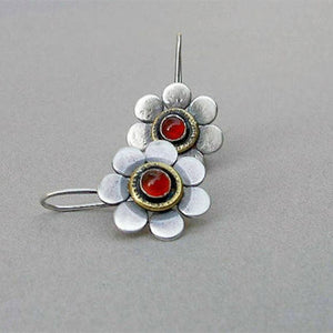 Flower earrings