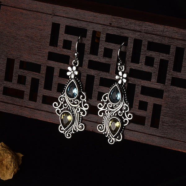 Water Drop Pear shaped Earrings