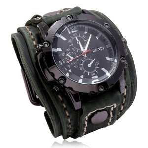 Pure handmade cowhide leather stitching leisure bracelet table