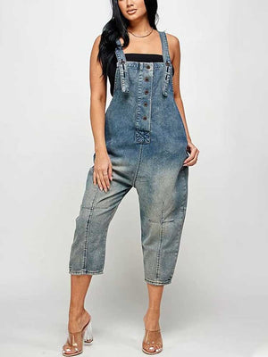 Vintage Denim Overalls