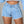 Denim Cropped Jacket & Short Set