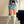 Cross Denim Jacket Skirt Set