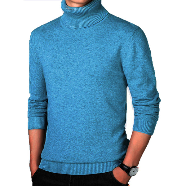 Men's Cashmere Turtleneck Sweater