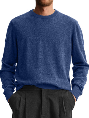 Men's Fashion Casual Round Neck Long Sleeve Sweater