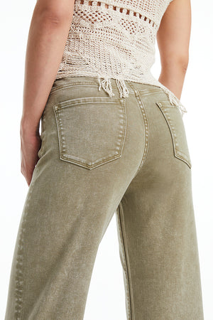 High Rise Wide Leg Jeans Womenswear Bottom