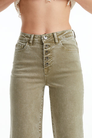 High Rise Wide Leg Jeans Womenswear Bottom