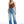 Women Super High Rise Stretch Bootcut Grinding Jeans  Pants Plus Size BYF1113