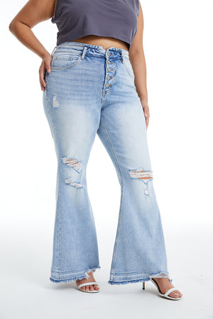 ONESO Polly Ultra High Waisted Flared Hem